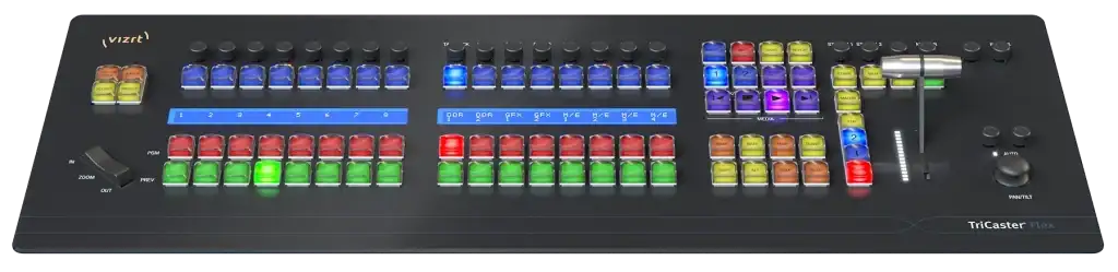 TriCaster Flex 13 Flex Control Panel Angle A