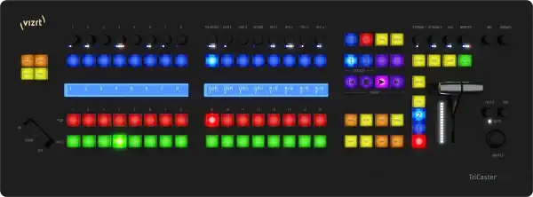 TriCaster Flex 2 Flex Control Panel Angle D 1