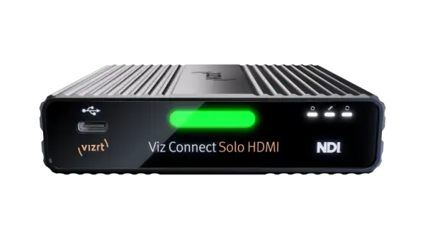 Viz Connect Solo 2 Solo HDMI Front Green Transparent 03 06 24