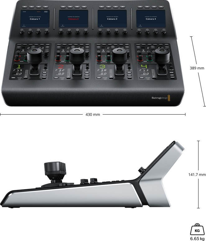 ATEM Camera Control Panel 12 ATEM Camera Control Panel