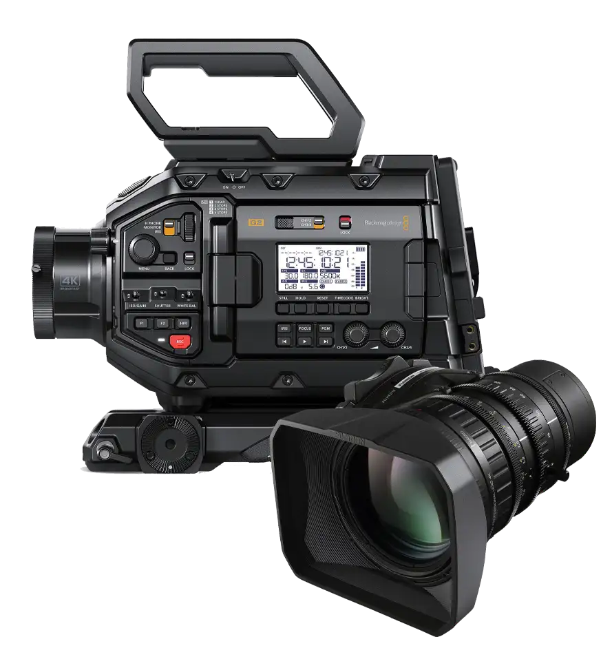 URSA Broadcast G2 + Fujinon 4K LA16sx8BRA 10 optica2