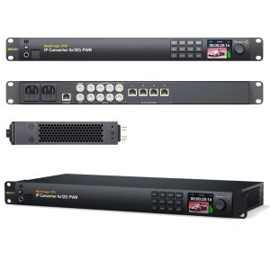 Blackmagic 2110 IP Converter 4x12G PWR