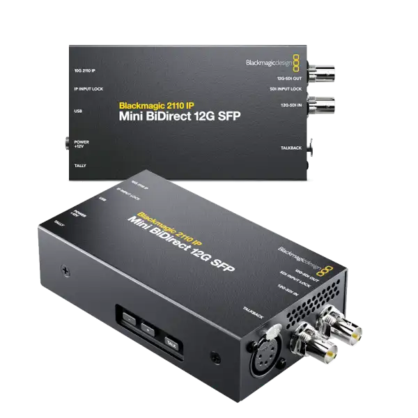 Blackmagic 2110 IP Mini BiDirect 12G SFP