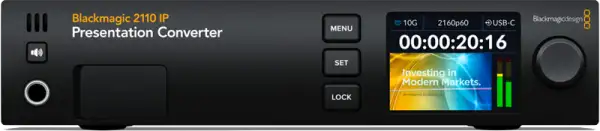 Blackmagic 2110 IP Presentation Converter 3 Blackmagic 2110 IP Presentation Converter