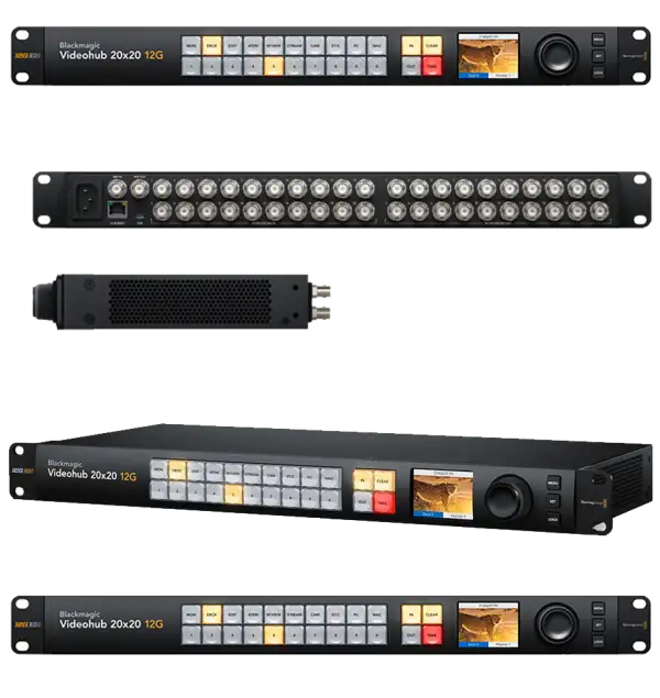 Blackmagic Videohub 20x20 12G