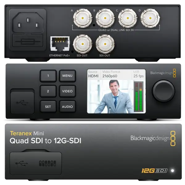 Teranex Mini Quad SDI to 12G‑SDI