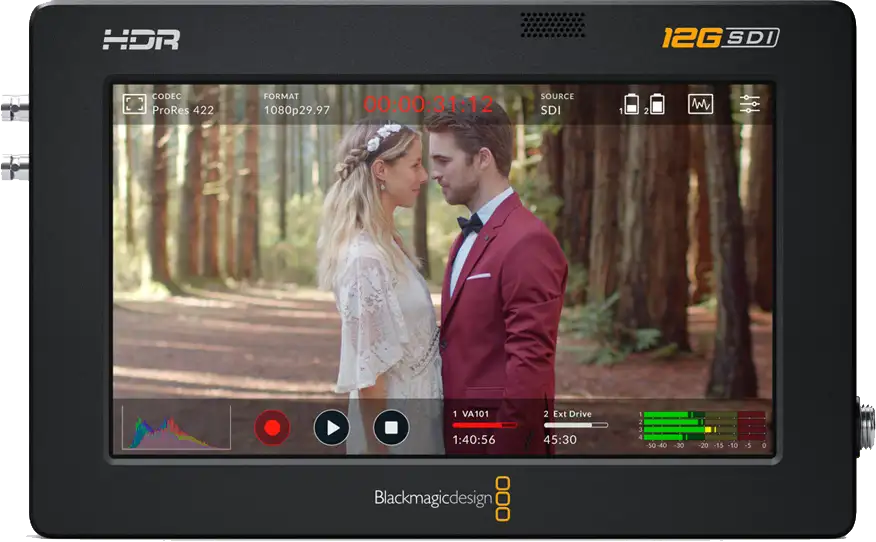 Video Assist 5'' 12G HDR 11 Blackmagic Video Assist 5” 12G HDR