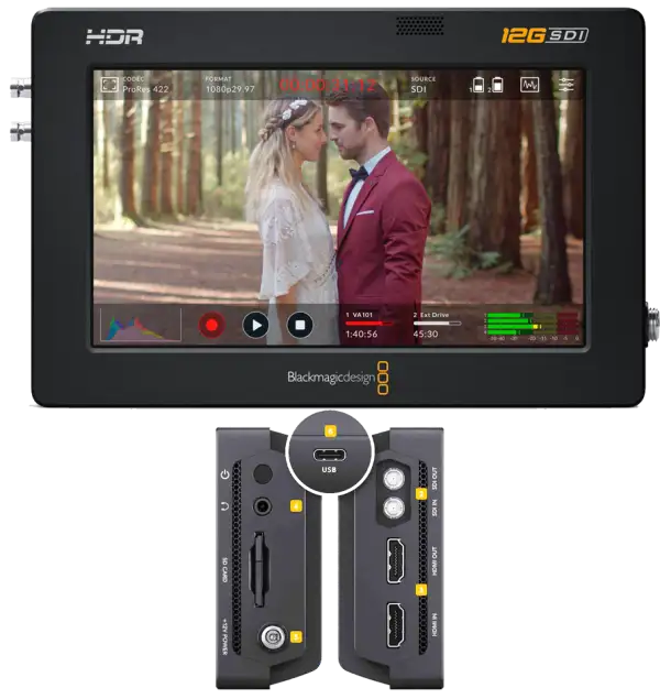 Blackmagic Video Assist 5” 12G HDR