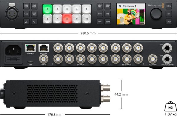 ATEM 1 M/E Constellation HD 2 ATEM 1 M/E Constellation HD