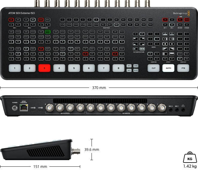 ATEM SDI Extreme ISO 22 ATEM SDI Extreme ISO