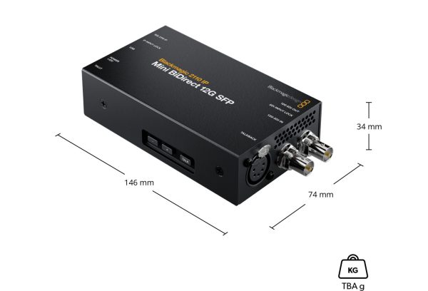 blackmagic 2110 ip mini bidirect 12g sfp@2x