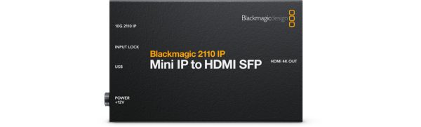 Blackmagic 2110 IP Mini IP to HDMI 4 blackmagic 2110 ip mini ip to hdmi sfp md