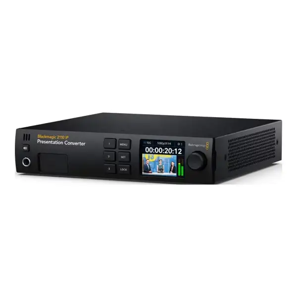 Blackmagic 2110 IP Presentation Converter 2 Blackmagic 2110 IP Presentation Converter