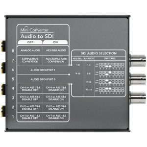 Mini Converter Audio to SDI 4K 12 Mini Converter Audio to SDI 4K