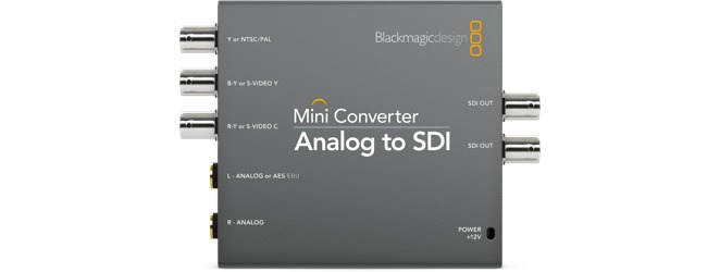 Mini Converter Analog to SDI 22 Mini Converter Analog to SDI