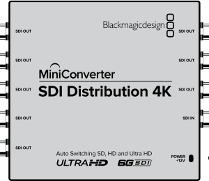 Mini Converter SDI Distribution 4K 7 Mini Converter SDI Distribution 4K