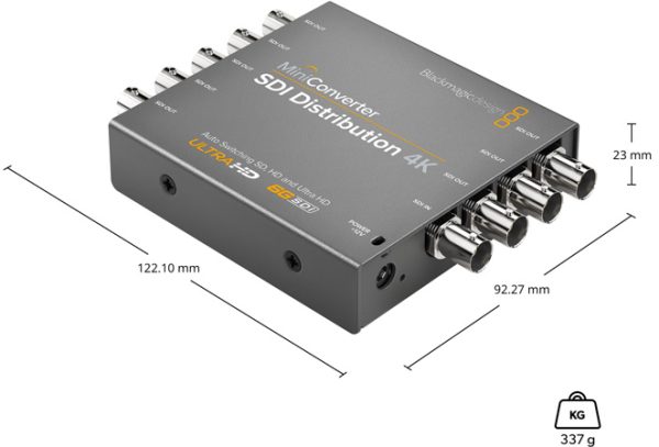 Mini Converter SDI Distribution 4K 4 mini converter sdi distribution 4k