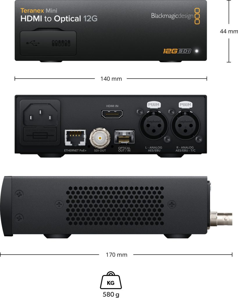 Teranex Mini HDMI to Optical 12G 18 teranex mini hdmi to optical 12g@2x 1