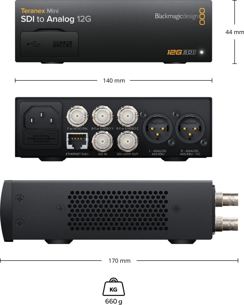 Teranex Mini SDI to Analog 12G 18 teranex mini sdi to analog 12g@2x
