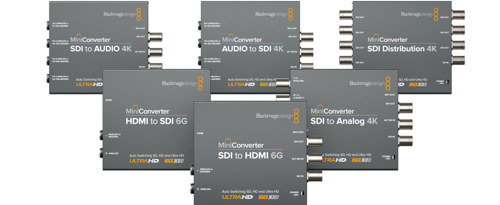 Blackmagic Mini Converters