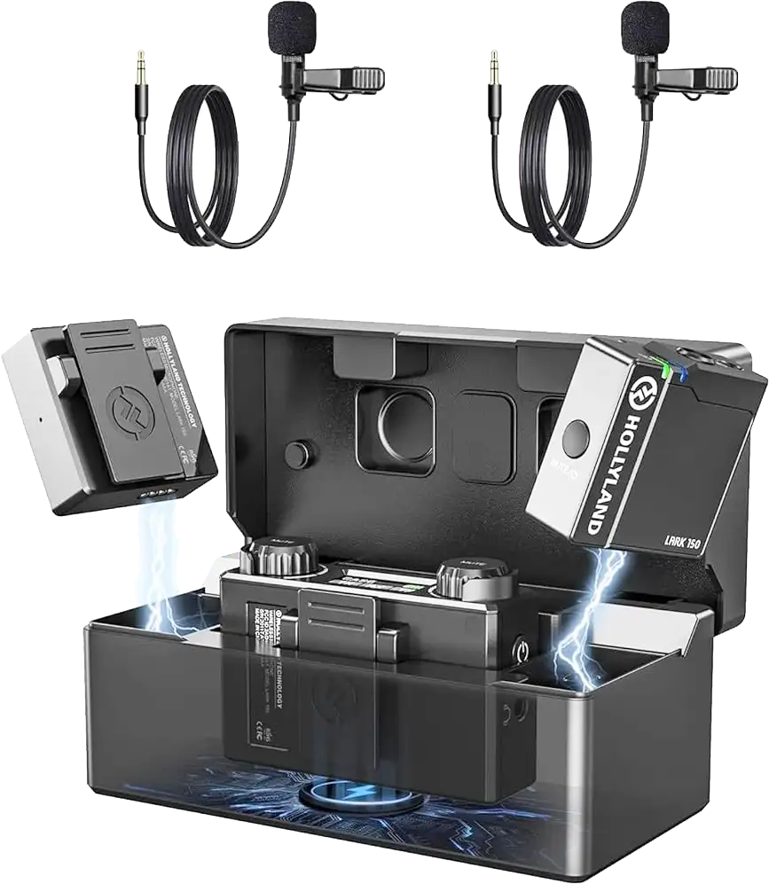 Lark MAX DUO con 2 micrófonos lavalier