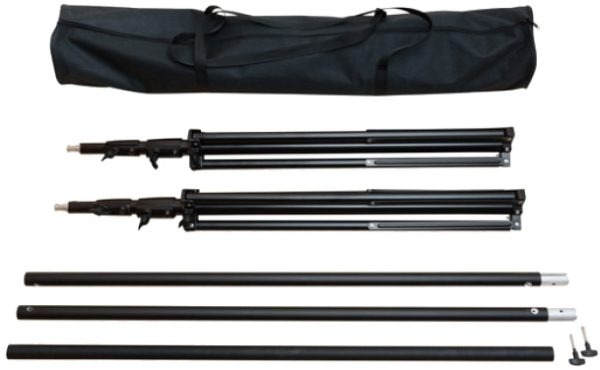Soporte de fondos portátil Basic 2 Soporte de fondos portátil Basic
