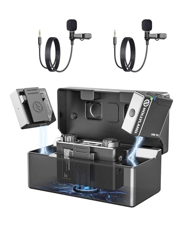 lark max duo con 2 microfonos lavalier