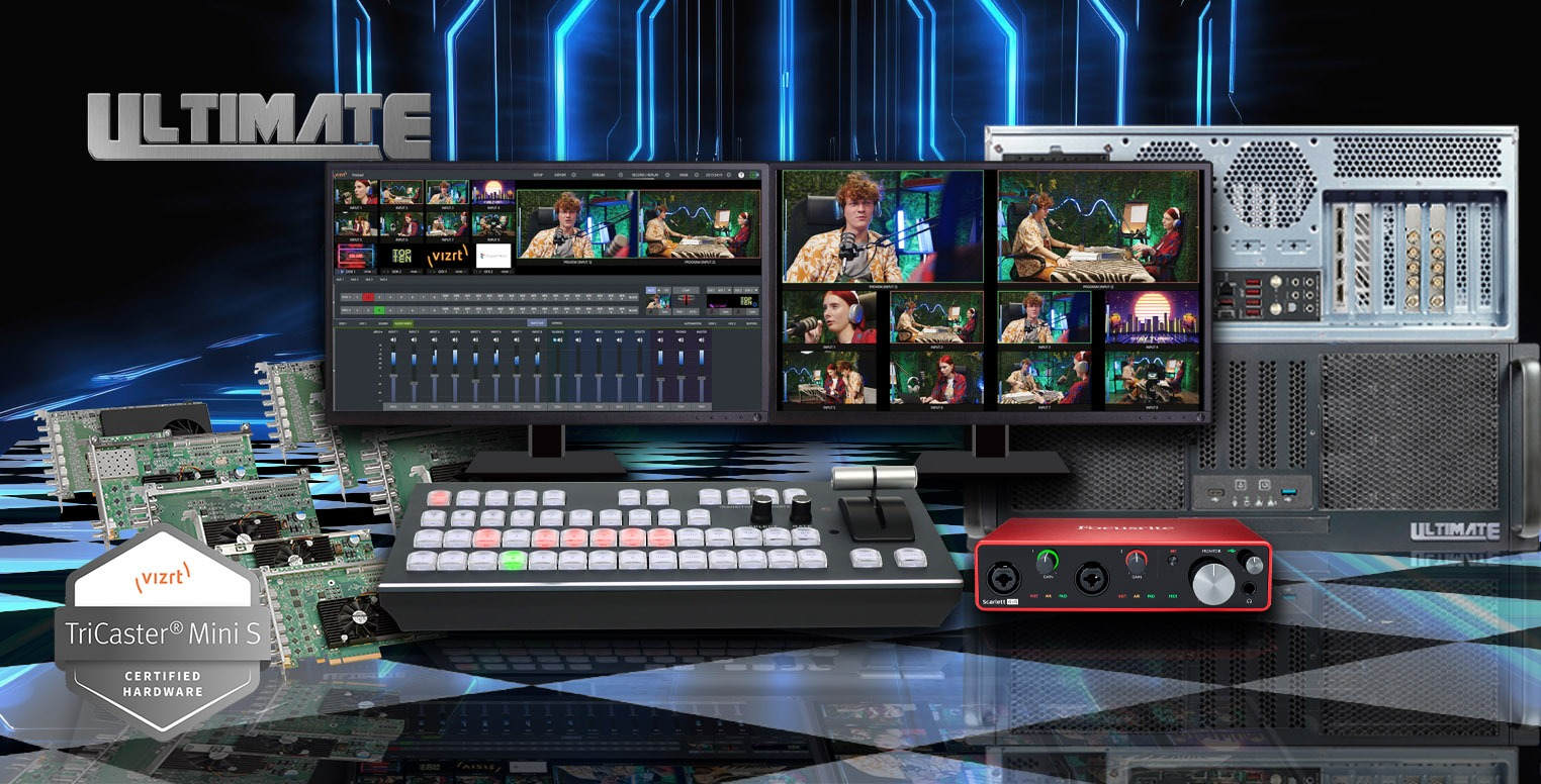 TriCaster MINI S Ultimate 8xSDI 15 TriCaster MINI S Ultimate 8xSDI