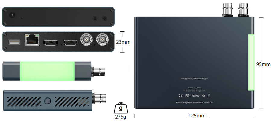 NDI HD MINI 11 tally