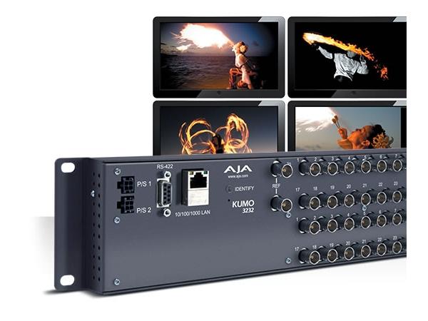 KUMO 3232-12G 14 aja sdi switcher kumo 3232 71734