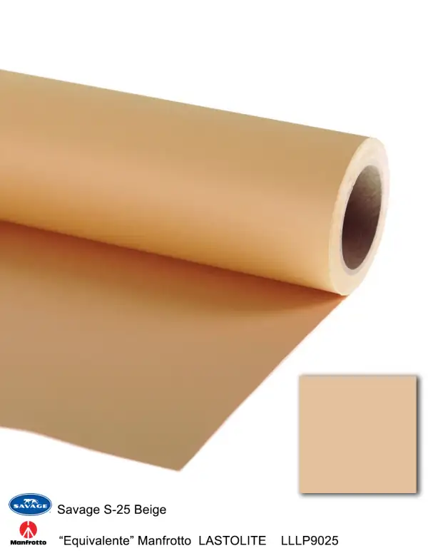 Fondo Savage 1,35m x 11m 6 S 25 Beige