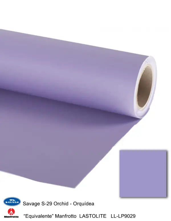 Fondo Savage 1,35m x 11m 7 S 29 Orchid Orquidea