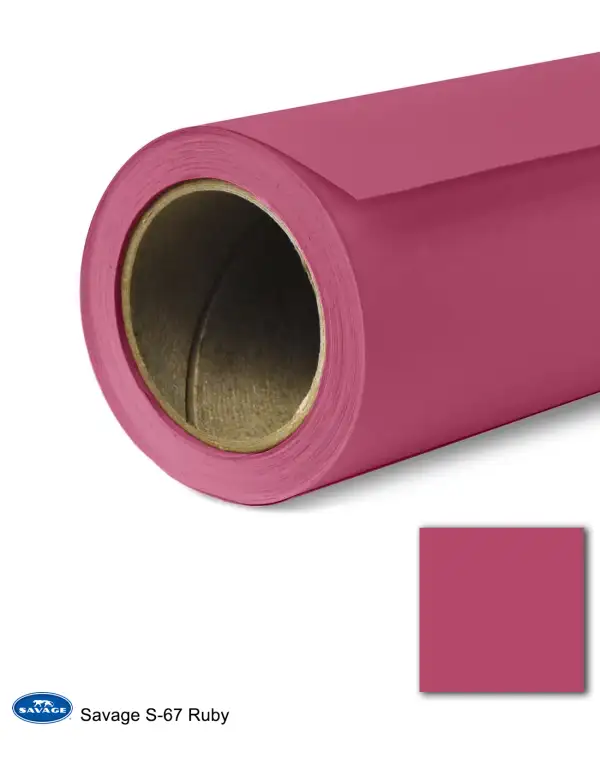 Fondo Savage 1,35m x 11m 13 S 67 Ruby