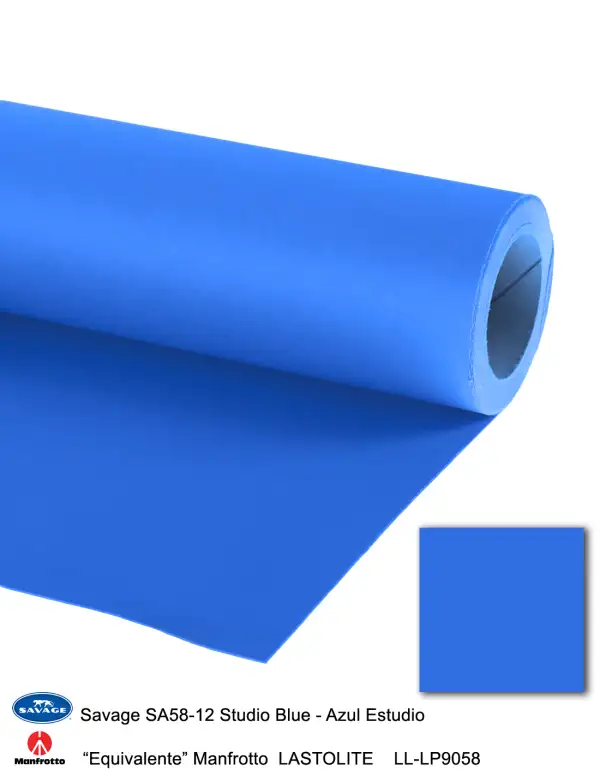 Fondo Savage 1,35m x 11m 23 SA58 12 Studio Blue Azul Estudio