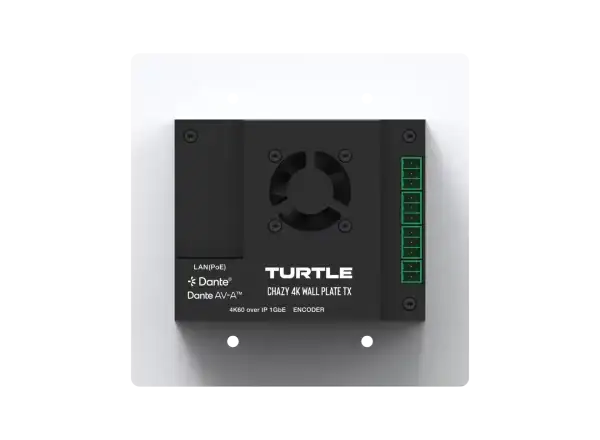CHAZY 4K Wall Plate TX 3 CHAZY 4K Wall Plate TX