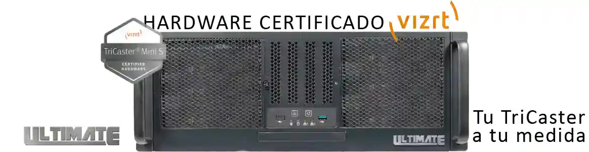 TriCaster Mini S Ultimate configurable ad hoc
