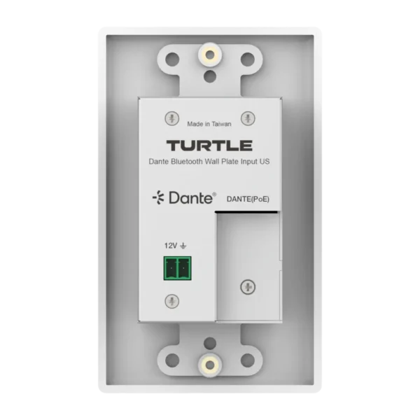Dante Bluetooth Wallplate 9 Bluetooth. Dante. Connect.