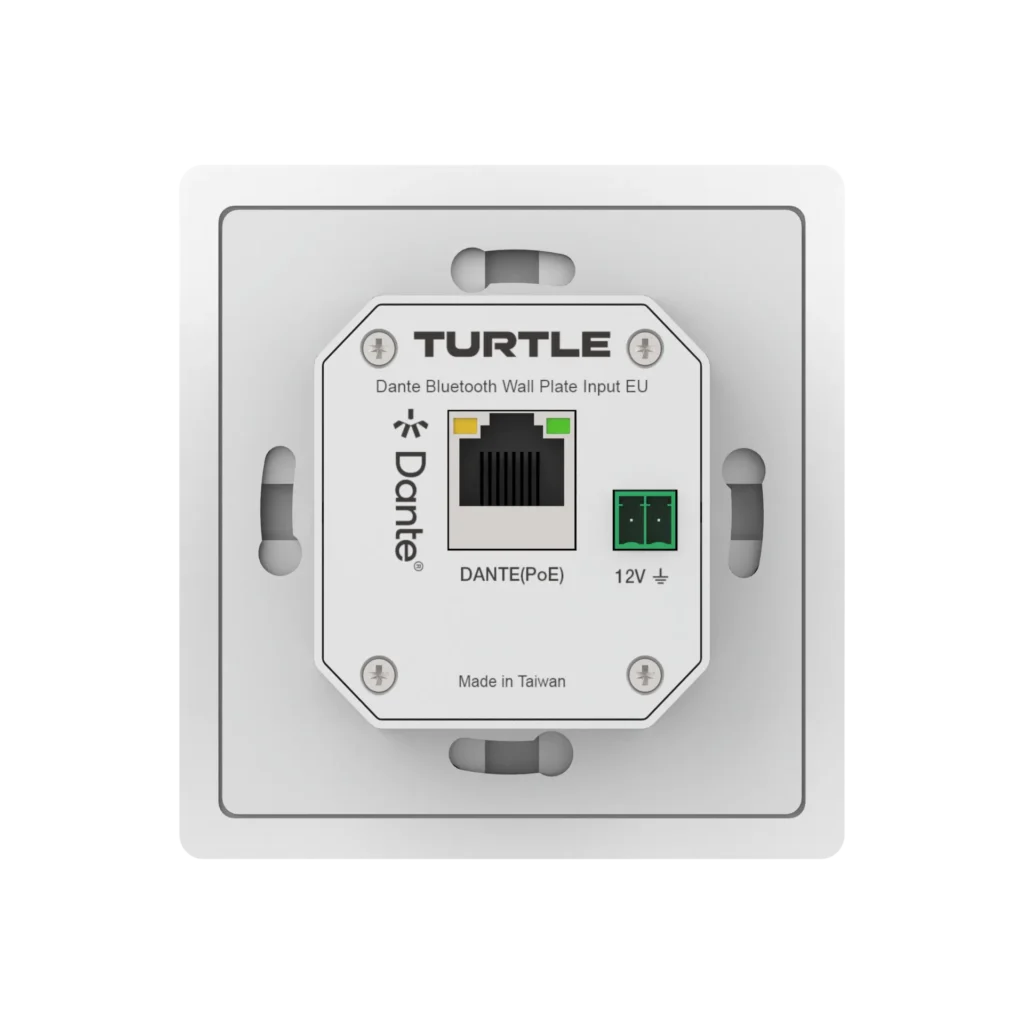 Dante Bluetooth Wallplate fam