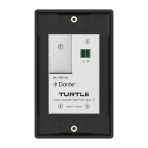 Dante Bluetooth Wallplate 26 Bluetooth. Dante. Controlled.
