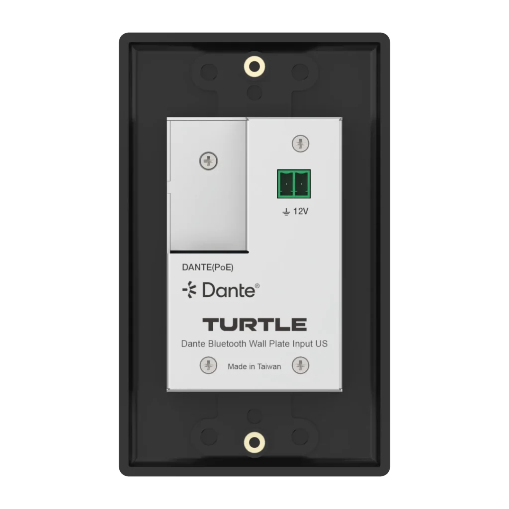 Bluetooth. Dante. Controlled.