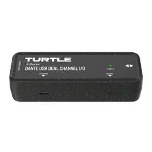 Turtle AV Dante Dual Channel USB-C I/O Adapter