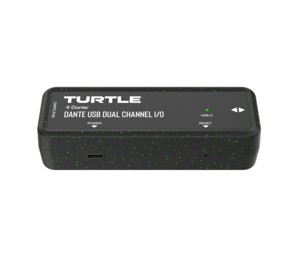 Turtle AV Dante Dual Channel USB-C I/O Adapter