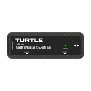Turtle AV Dante Dual Channel USB-C I/O Adapter