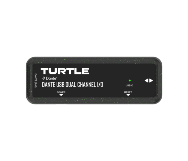 Turtle AV Dante Dual Channel USB-C I/O Adapter