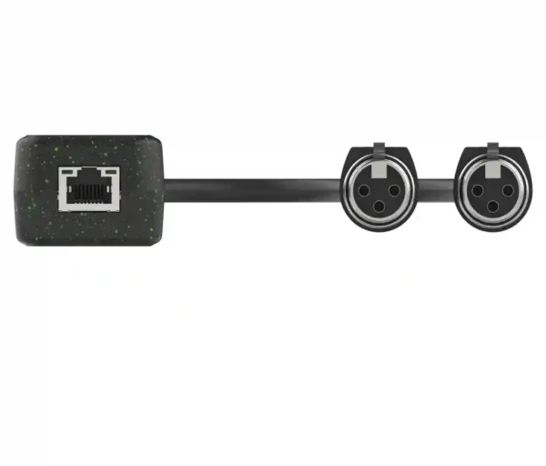 Adaptador de entrada XLR 2 canales a Dante 4 TAV D2XEN004