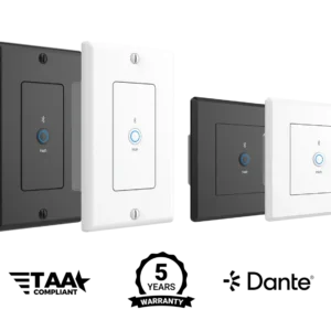 Dante Bluetooth Wallplate 29 Placa de pared Bluetooth Dante fam