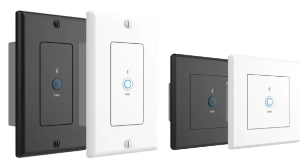 Dante Bluetooth Wallplate 4 Bluetooth. Dante. In Black & White.