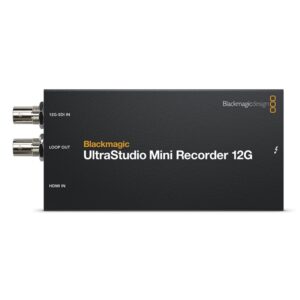 Blackmagic UltraStudio Mini Recorder 12G | Capturadora 4K Profesional 9 UltraStudio-Mini-Recorder-12G