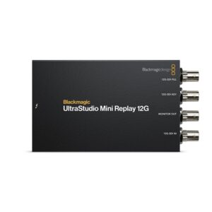 Blackmagic UltraStudio Mini Replay 12G | Repeticiones y Gráficos 4K 9 Blackmagic UltraStudio Mini Replay 12G | Repeticiones y Gráficos 4K - Imagen 5