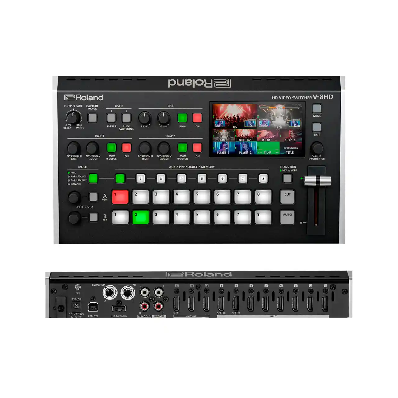 CromVideo 19 Roland V-8HD